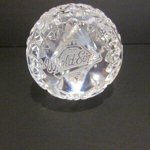 Waterford Crystal 1993 World Series Baseball